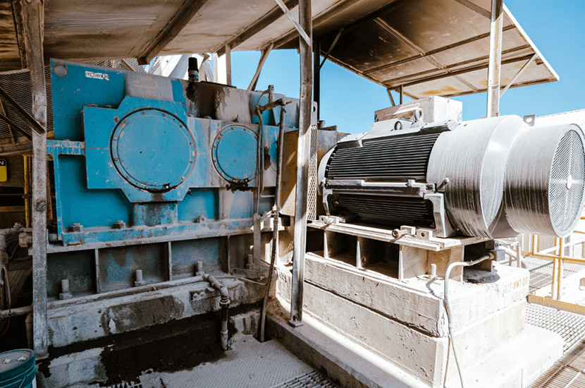 Graymont Mining equipment.