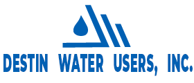 destin water users waste water treatment logo