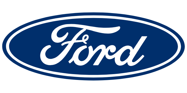Ford logo, on a clear background