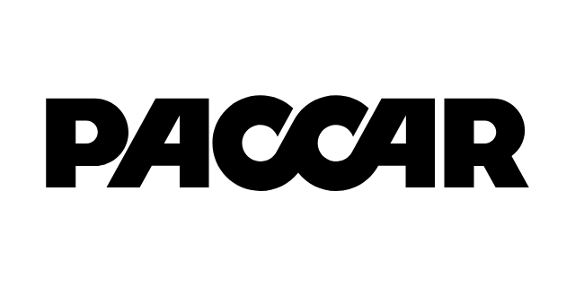 PACCAR logo, on a clear background