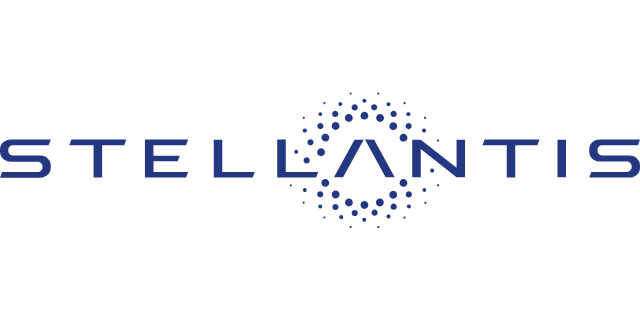 STELLANTIS logo, on a clear background