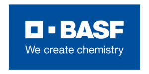BASF logo, with "We create chemistry" tagline, clear background