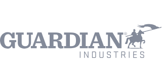 Guardian Industries logo on a clear background.