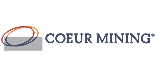 COEUR MINING® logo on a clear background