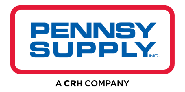 PENNSY SUPPLY Inc. A CRH Company logo, clear background.