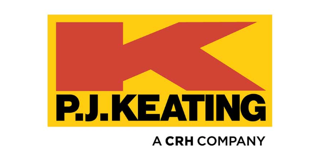 P.J. KEATING, A CRH Company, logo